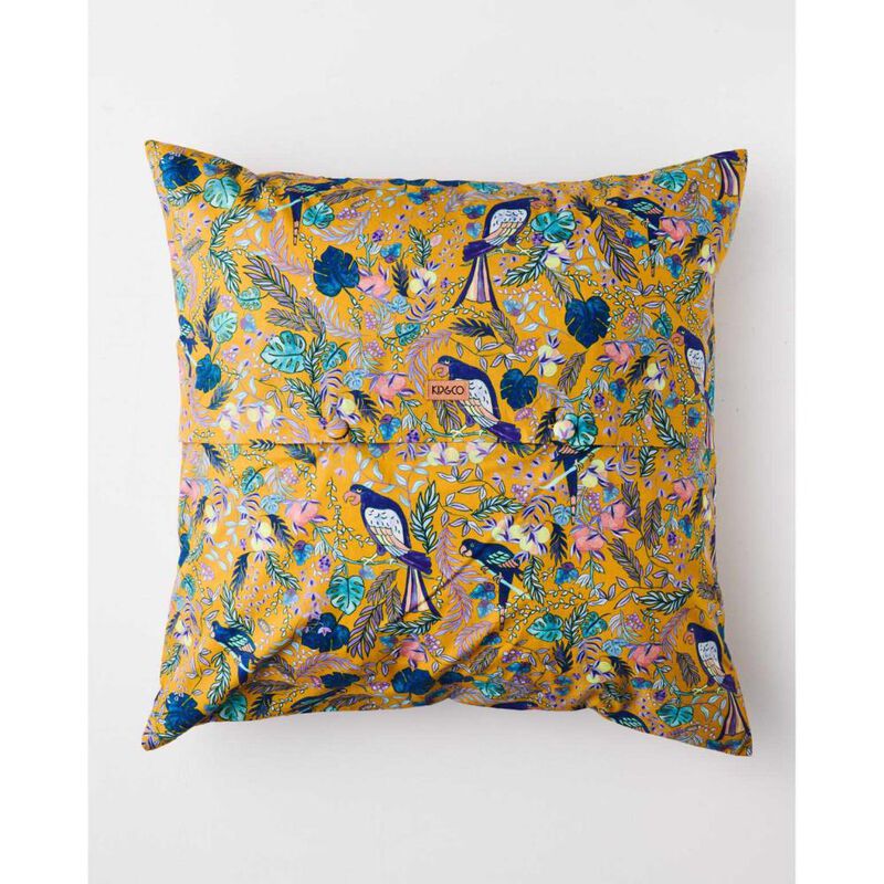 Kip&Co Birds Of Paradise Organic Cotton European Pillowcases 2P Set image number 1